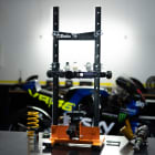 BETA - Attrezzo da banco per smontaggio ammortizzatori posteriori e forcelle anteriori moto.