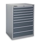 BETA - Cassettiera fissa industriale con 9 cassetti Grey 9/G.