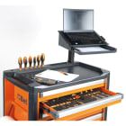 BETA - Cassettiera porta attrezzi con 8 cassetti vuote orange C37 8/O.