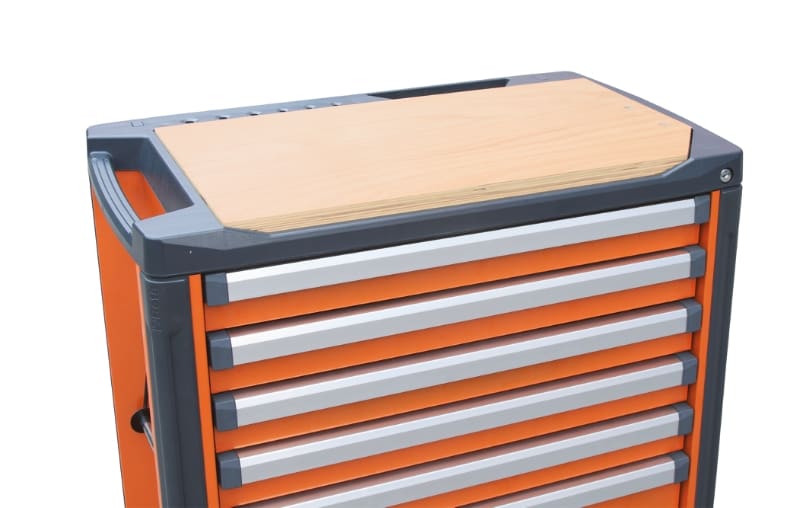 BETA - Piano di lavoro in legno per cassettiera C37 PIANI LAVORO LEGNO C37.