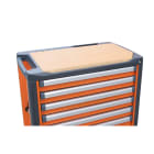 BETA - Piano di lavoro in legno per cassettiera C37 PIANI LAVORO LEGNO C37.