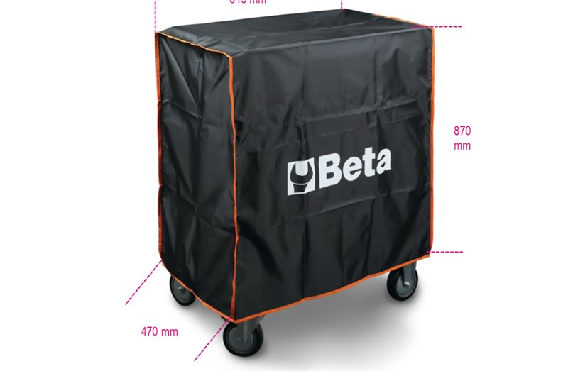 BETA - Protezione in nylon per cassettiera mobile C37, copricassettiere nylon-cover C37 per una protezione ottimale.