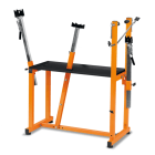 BETA - Banco PRO da officina per manutenzione biciclette, banchi PRO attrezzati (box 35x78) PP.