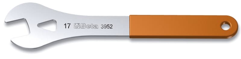 BETA - Chiave conica semplice cromata, chiavi forchetta semplici rivestite in PVC 15.