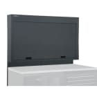 BETA - Parete portautensili per arredo officina C45PRO con pareti 1,3mt antracite e staffe C45PRO-PAS.