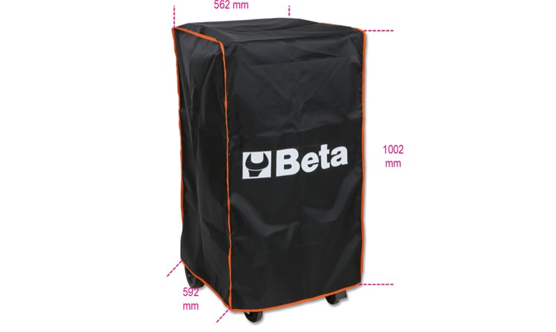 BETA - Protezione in nylon per carrello multifunzione C49 e COPRICASSETTIERE CX49 CA49.