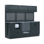 BETA - Combinazione arredo officina RSC50 e - 2,2mt 3 moduli.