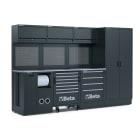 BETA - Combinazione arredo officina RSC50 G - 3,2MT CON 2 AVVOLGITORI.