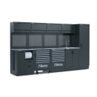 BETA - Combinazione arredo officina RSC50 H - 3,6MT C/MOD.LAVAND+ARMADIO A1.