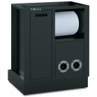 BETA - Modulo fisso di servizio per arredo officina RSC50, vuoto MODULI SERVICE 2 AVVOLGITORI MS-2AVV.