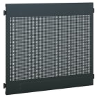 BETA - Pannello forato inferiore per arredo officina RSC50 con unità rack 650x630mm, ideale per organizzare strumenti e attrezzature in modo efficiente.