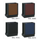 BETA - Kit 10 frontalini colorati per cassetto arredo officina RSC50 antracite 7016.
