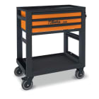 BETA - Carrello di servizio con 3 cassetti, ideale per organizzare gli strumenti, modello antracite RSC51-A.