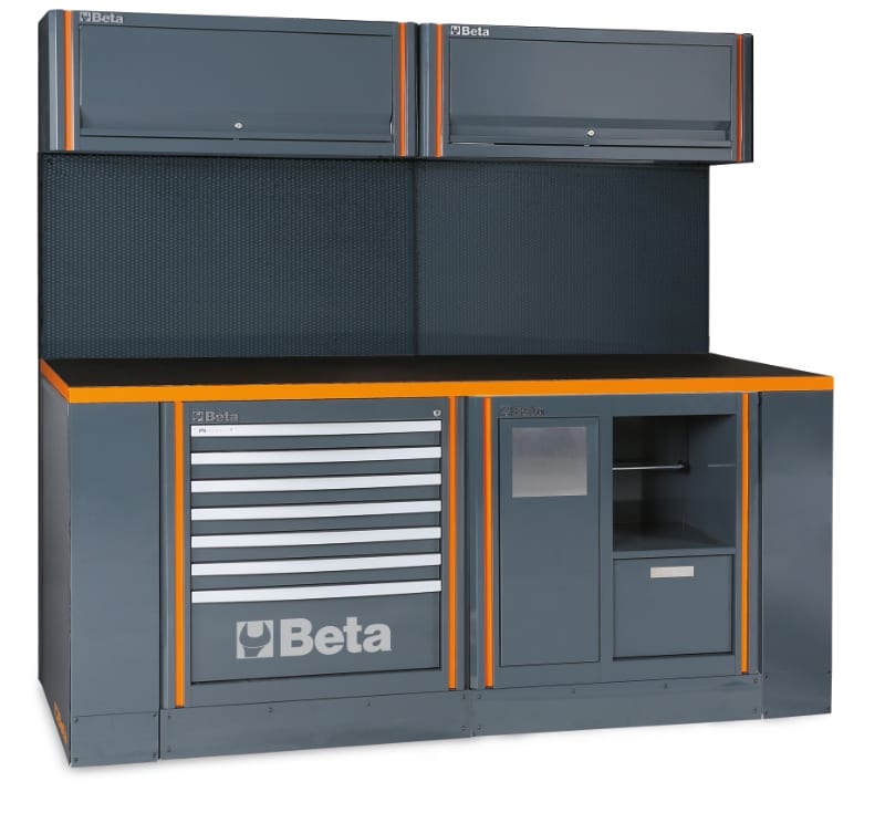 BETA - Postazione di lavoro per arredo officina RSC55 PENSILI BANCHI RACING PRO M7&MS PB-PRO7.