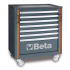 BETA - Cassettiera mobile con 7 cassetti per arredo officina Racing Line C7.