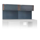 BETA - Parete con 2 pensili per arredo officina Racing Line 2PM.