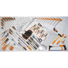 BETA - Assortimento di 132 utensili per autoriparazione C24S/SA/SL CCVG/3.