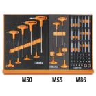 BETA - Assortimento di 170 utensili per autoriparazione in vassoio morbido in EVA CONTENUTI 170 utensili C24S/7 CCVG/2M.