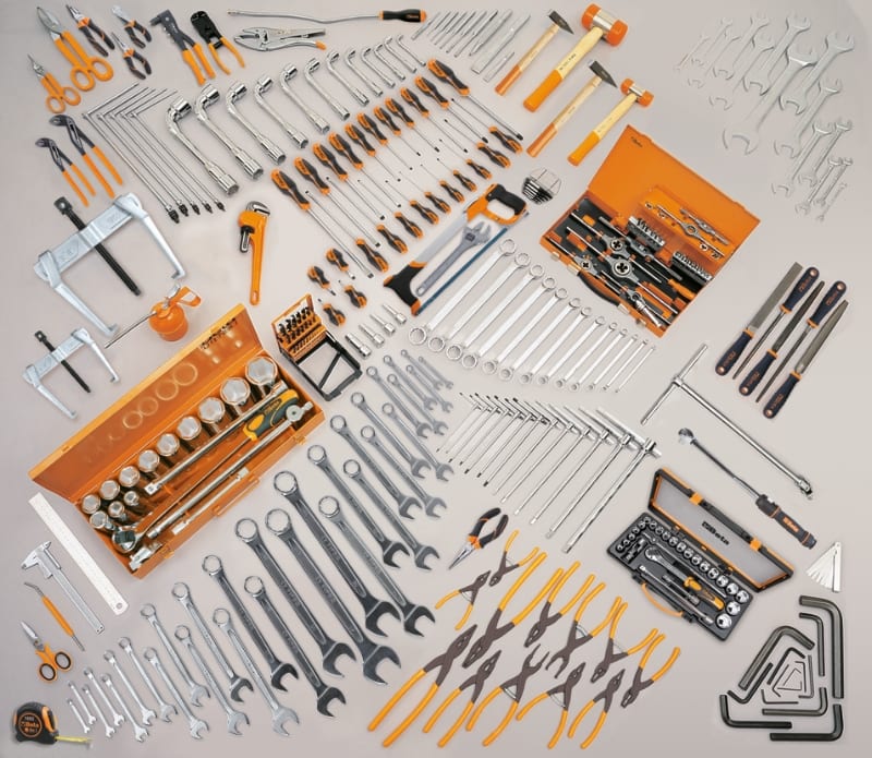 BETA - Assortimento di 297 utensili per manutenzioni industriali C30 CCVI/3.