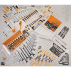 BETA - Assortimento di 297 utensili per manutenzioni industriali C30 CCVI/3.