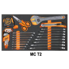 BETA - Assortimento di 109 utensili per impiego universale in vassoio morbido in EVA Trolley C14 VU/M.