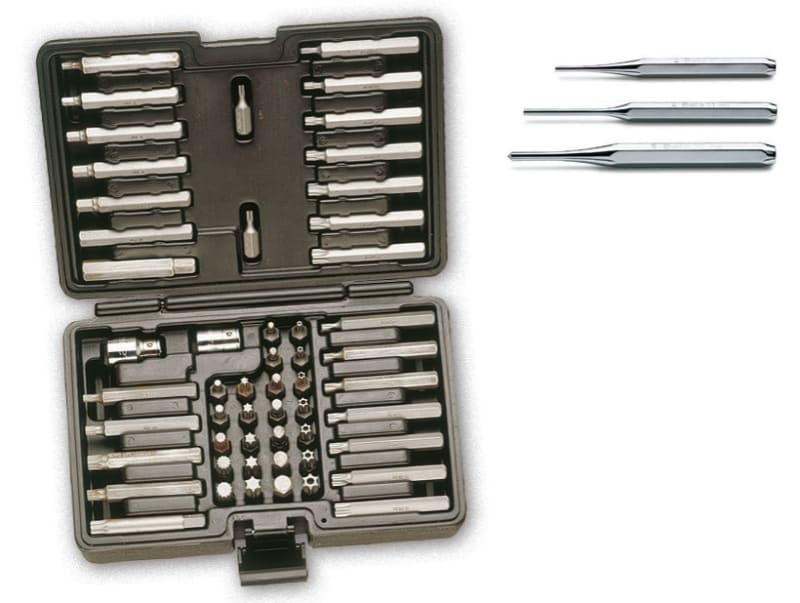BETA - Assortimento di 197 utensili per impiego universale in termoformato rigido in ABS CONTENUTI 197UT C24S-C39 CCVU/4T
