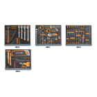 BETA - Assortimento di 133 utensili per manutenzioni industriali in vassoio morbido EVA C35 VI/2MB.