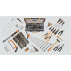 BETA - Assortimento di 125 utensili per motoriparazione CONTENUTI 125UT MOTORBIKE SBK, ideale per ogni esigenza di manutenzione e riparazione moto.