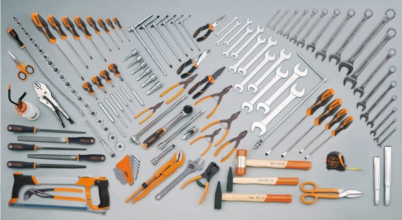 BETA - Assortimento di 133 utensili per impiego universale CONTENUTI per C54S CCVI.