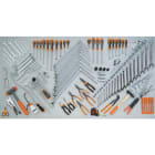 BETA - Assortimento di 138 utensili per autoriparazione CONTENUTI 138UT PER C54S CCVG.