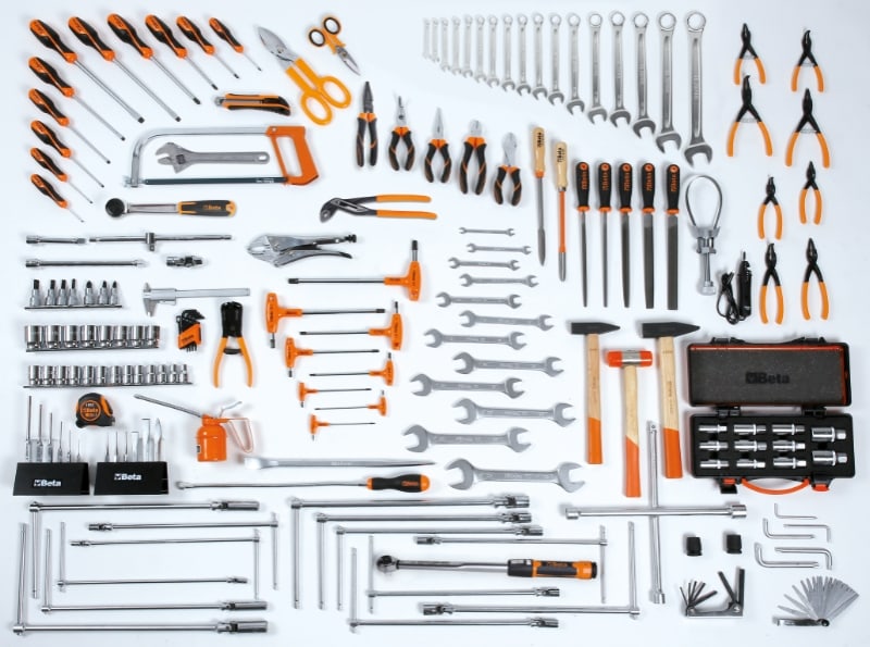 BETA - Assortimento di 174 utensili per autoriparazione CONTENUTI 174UT GARAGE C57S VG