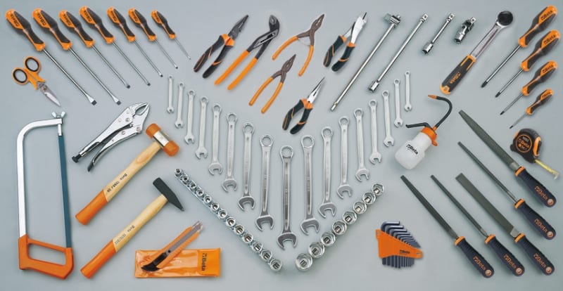 BETA - Assortimento di 85 utensili per impiego universale, contenuti 85ut per c58p u, ideale per ogni esigenza.
