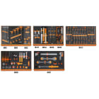 BETA - Assortimento di 106 utensili per la manutenzione delle biciclette ASSORT.106UT universali 10 mod.soft bike