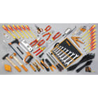 BETA - Assortimento di 64 utensili e 200 collari per elettrotecnica: "Assortimento di 64 utensili e 200 collari per elettrotecnica"