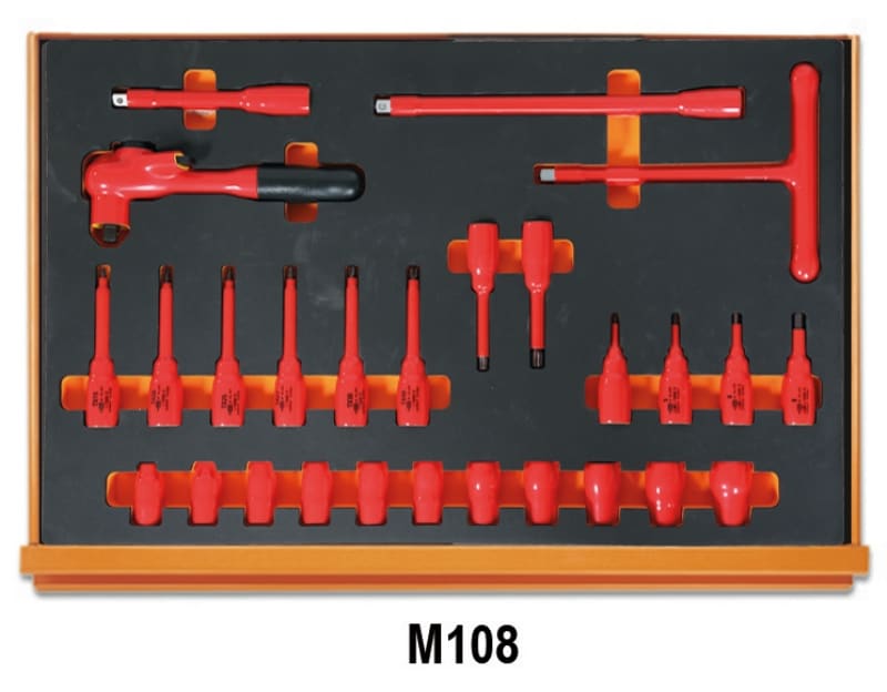 BETA - Assortimento di 66 utensili per interventi su auto ibride/elettriche, assortimenti 66 ut mq ccv1000v vhb-mq.