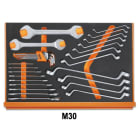 BETA - Assortimento di 214 utensili per impiego universale in vassoio morbido in EVA, contenuti 214 ut universale U6/M.