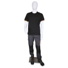 BETA - Manichino espositore di dimensioni autentiche, con solida base in metallo. Manichini workwear m/ww.