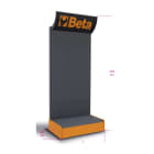 BETA - Parete espositiva vuota abbigliamento e calzature, pareti espositive workwear 1mt c64.