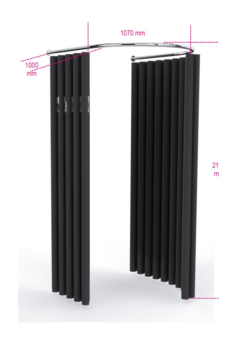 BETA - Camerino versatile e robusto, ideale per ambienti di lavoro. Dimensioni 1000x2100x1070mm, modello CW.