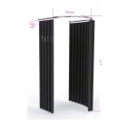 BETA - Camerino versatile e robusto, ideale per ambienti di lavoro. Dimensioni 1000x2100x1070mm, modello CW.