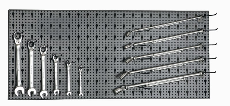 BETA - Assortimento 48 utensili con ganci senza pannello, assortimenti modulo 48 ut. x c68 m/44.