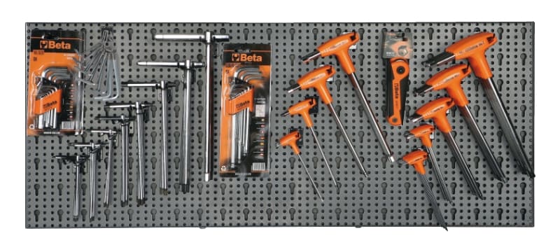 BETA - Assortimento di 257 utensili con ganci modulo C68 M/51.