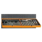 BETA - Assortimento 163 utensili con ganci senza pannello, assortimenti modulo 163 utensili per C68 M/120.