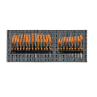 BETA - Assortimento 101 utensili con ganci senza pannello, assortimenti modulo 101 utensili per C68 M/327.