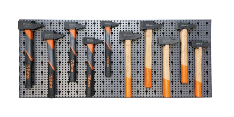 BETA - Assortimento 29 utensili con ganci senza pannello, assortimenti modulo 29 ut. x c68 m/423.