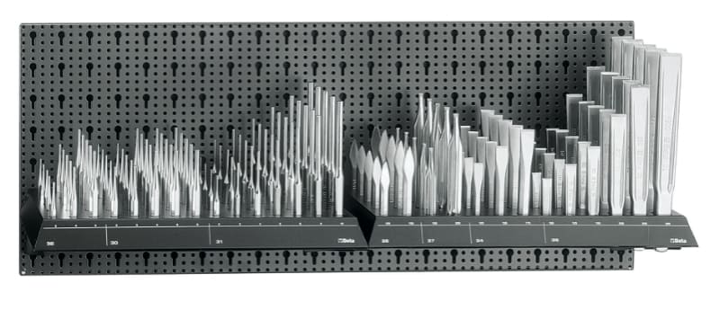 BETA - Assortimento 140 utensili con ganci senza pannello Modulo 140 UT. X C68 M/440.