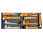 BETA - Assortimento 18 utensili con ganci senza pannello Modulo 18 UT. X C68 M/480.