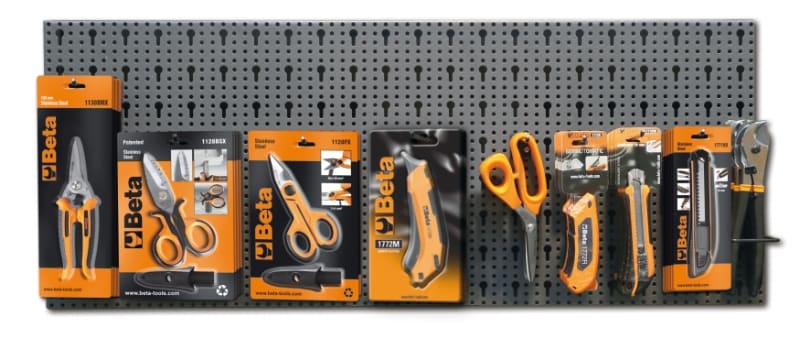 BETA - Assortimento 51 utensili con ganci senza pannello modulo x c68 m/534.