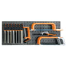 BETA - Assortimento di 53 utensili con ganci senza pannello modulo x c68 m/542.