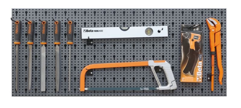 BETA - Assortimento di 37 utensili, con ganci senza pannello Modulo 37 Ut. X C68 M/548. 066000548
